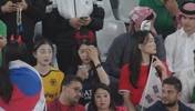 😍这不比比赛好看？场边韩国和沙特的女球迷